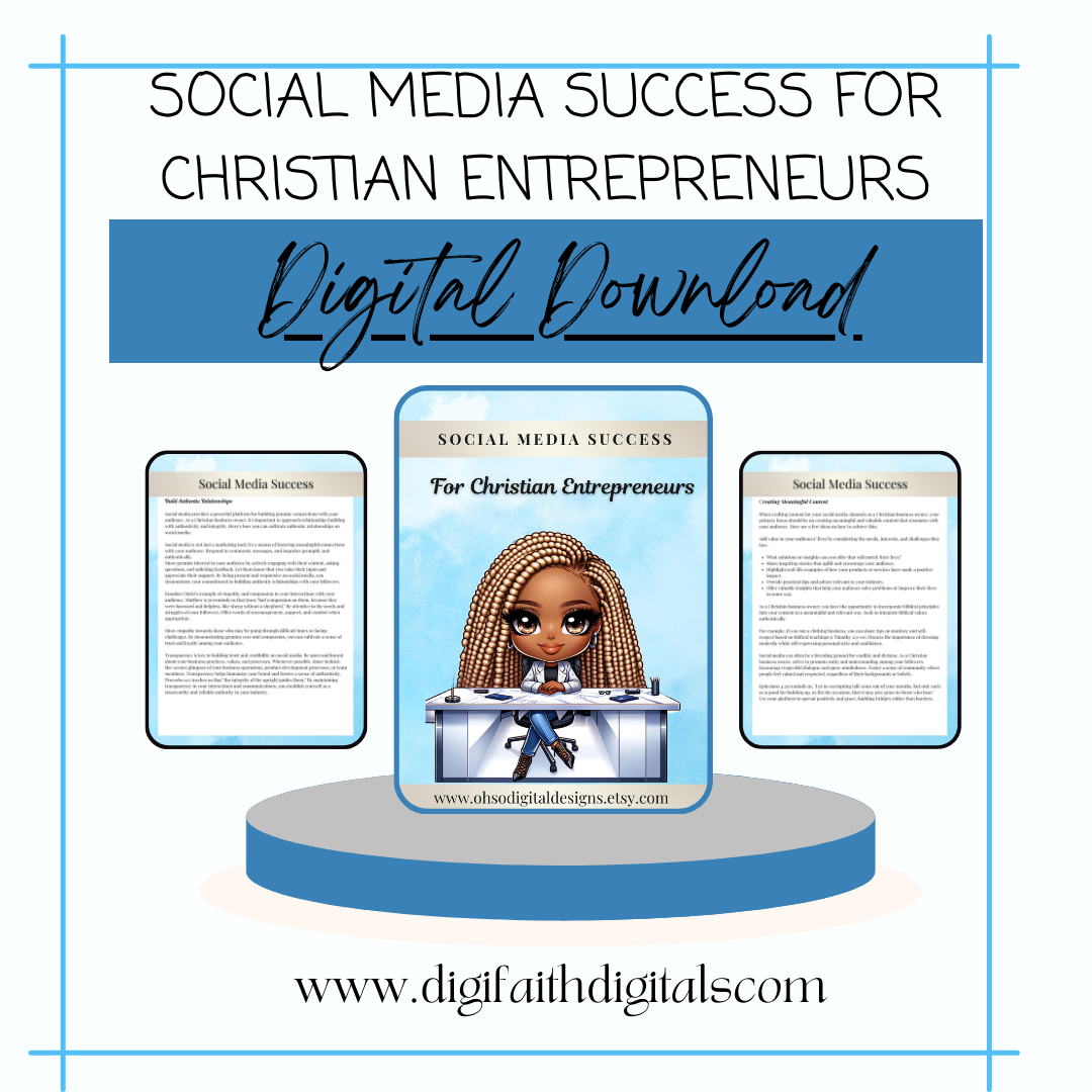 Social Media Success for Christian Entrepreneurs